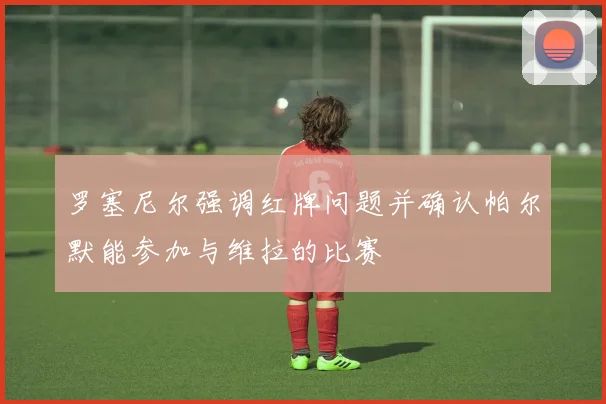 罗塞尼尔强调红牌问题并确认帕尔默能参加与维拉的比赛